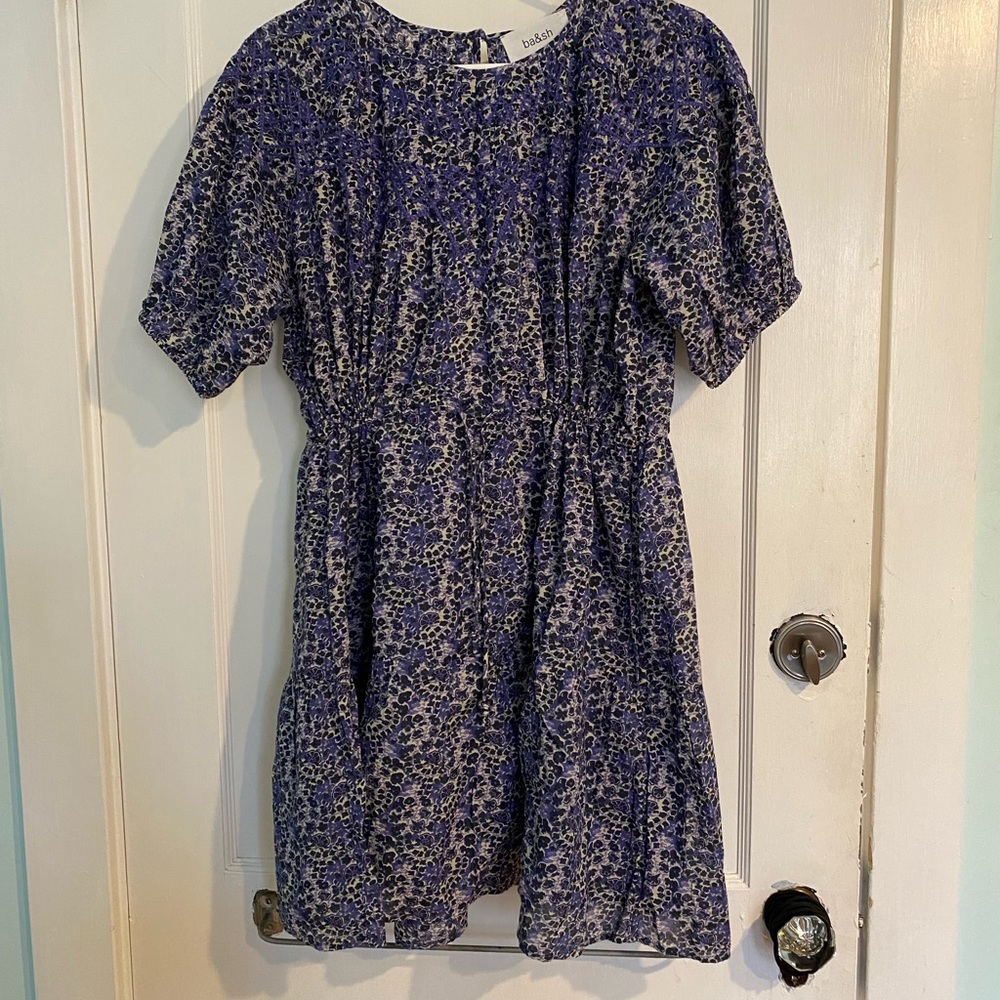 Ba&sh Iris Dress Size 4 US Purple Floral